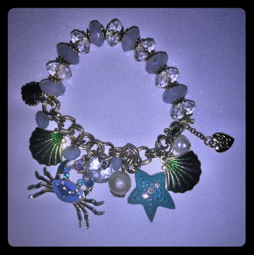 Mermaid charm braclet